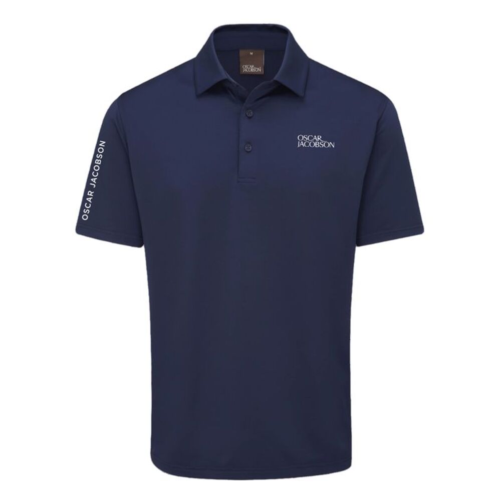 Oscar Jacobson Mens Bullock Tour Polo Shirt / Navy